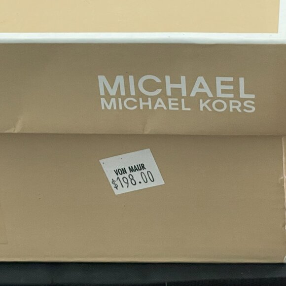 Michael Kors Brown Leather Knee- High Boots with 2.5 inch heel. Size 10 - Picture 5 of 7